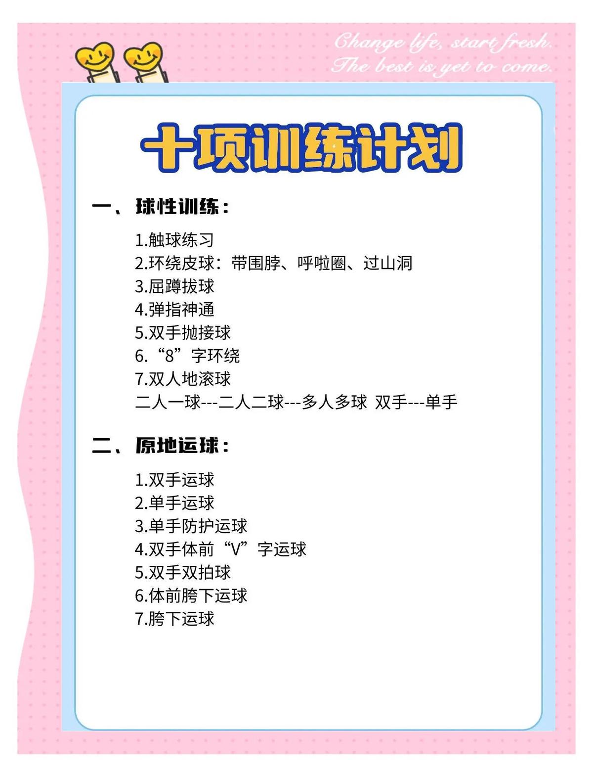 哪里有适合初学者的篮球训练规矩教程